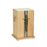 Elegante Holzurne DR-09 – Würdevolle Bestattungsurne