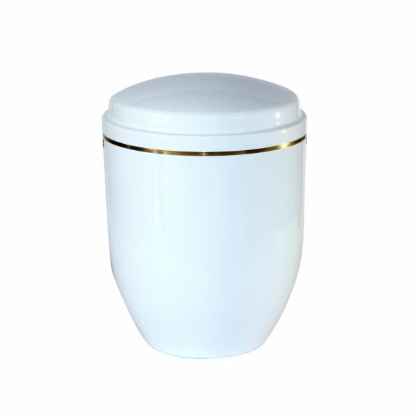 Aluminium-Urne mit goldener Linie (4 L) AL-01
