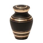 Luxus Mini Herz Urne Gold – Poliertes Messing Reliquiar – Exklusive Kleine Gedenkurne für Asche & Andenken