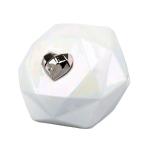 Keramische Urne für Asche – Diamant-Perlmutt 